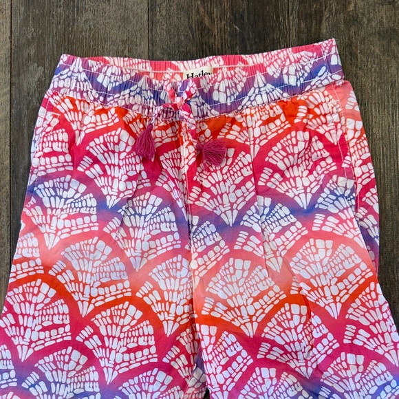 Hatley Pink and Orange Patterned Pants - Picture 2 of 8